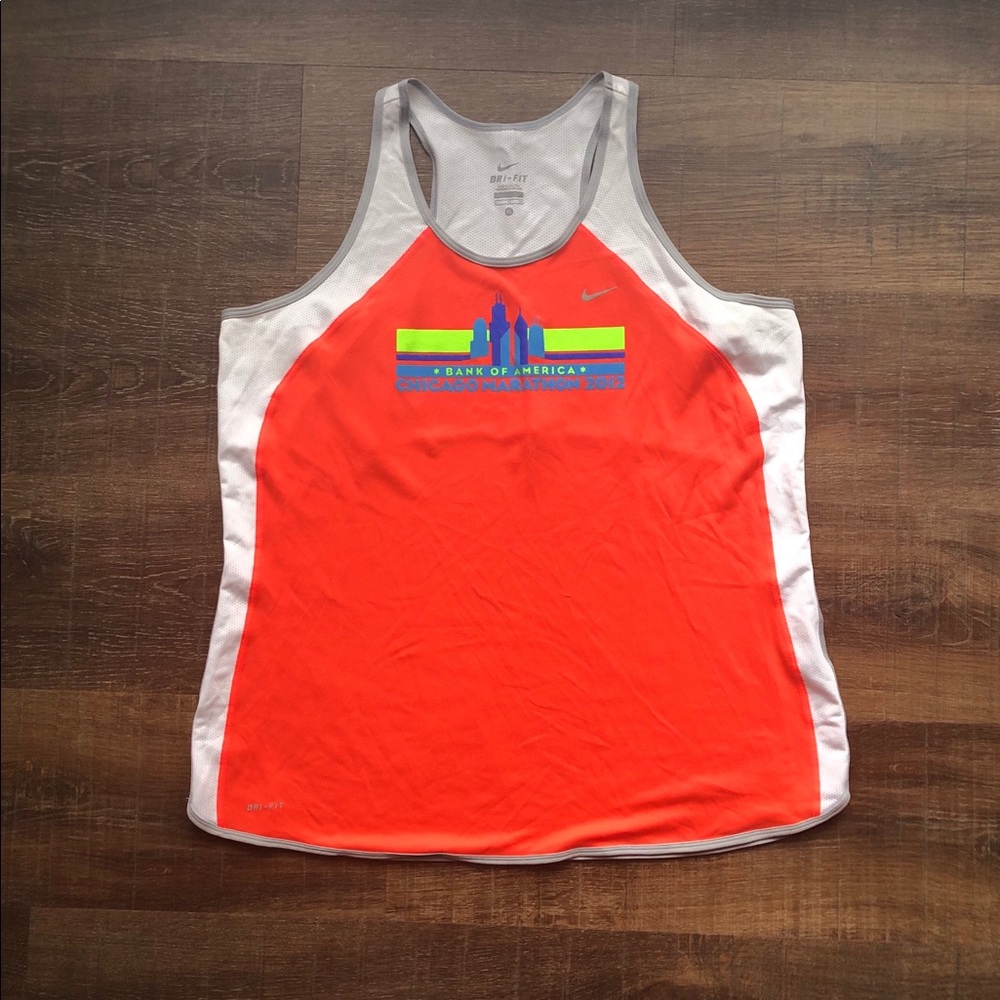 Nike Chi Marathon 2012 dri-fit tank